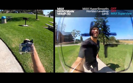 GoPro MAX: 史上最稳定的摄像机？MAX 超强防抖 HyperSmooth + 地平线修正！