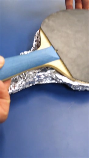 1.4M views · 1.8K reactions | Building a ping pong racket from ICE! #ice #icebreaker #tricks #pingpong #oddlysatisfying #tabletennis #skills #challenge | Pongfinity | Facebook