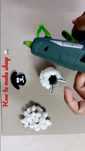 How to make sheep easy at home from waste materials | diy sheep farm animal