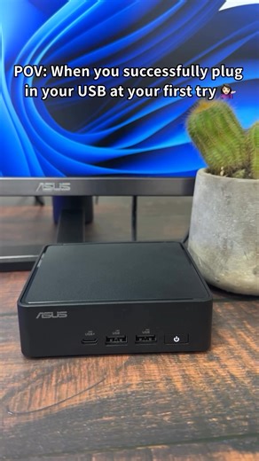 2.2K views · 12 reactions | #ASUS #MiniPC! Este ceva care să nu îți placă la el? #NUC14Pro #QuadDisplay #Innovation #AIReady #NUC | ASUS | Facebook