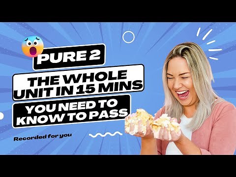 The whole of AS Level Pure 2 Mathematics in 26 mins