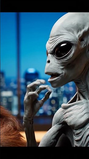 Monkey interview with Alien, let's talk about humans #fyp #viral #viralshorts