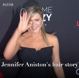 7.9M views · 129 reactions | The hair evolution of Jennifer Aniston ✨ | Harper's Bazaar UK | Facebook