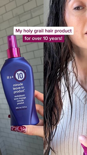 One product, endless benefits. ✨ Detangle, smooth, and protect your hair in seconds with It’s a 10 Miracle Leave-In—because great hair shouldn’t be complicated. | It's a 10