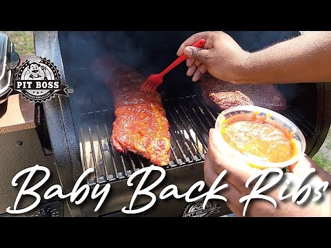 Pit boss Lexington 500 | Smoked Baby Back Ribs | 4hr Short Smoke