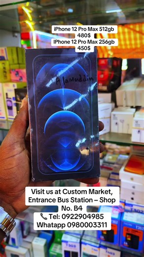 iPhone 12 Pro Max Pricing at Custom Market