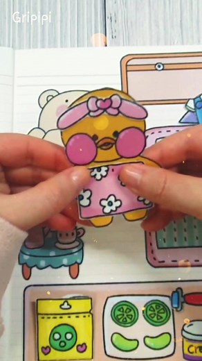 #빵빵덕 #종이인형 #diy #추천 #papercrafts #fyp #paperdoll #lalafanfan #digitaltemplate #printables