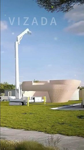 3D printed houses📌#shorts