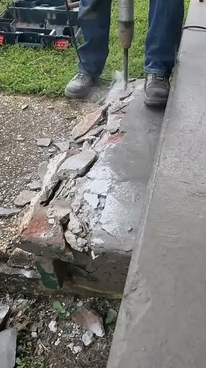 Front porch steps repair
