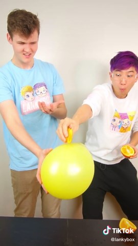 LankyBox's Hilarious Orange Moment That Will Make You Laugh