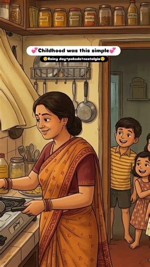 Childhood's Rainy day 💞🧿#memories