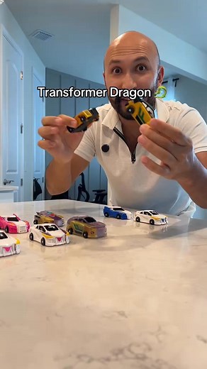  Dinosaur Car Toys Magnetic cars transform into dinosaurs! Fun & collision play for kids. Perfect gift for boys, girls on birthdays and festivals. | Samewith&r | Facebook
