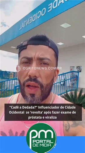 O influenciador e criador de conteúdo Fábio Morais, de Cidade Ocidental, arrancou boas risadas nas redes sociais ao compartilhar sua experiência fazendo o exame de próstata. Visivelmente “indignado”, ele apareceu saindo do hospital para relatar sua grande frustração: depois de ouvir a vida inteira que o exame de próstata envolvia um médico de “dedão enorme”, chegou lá preparado para o momento... e nada aconteceu. Segundo Fábio, parecia mais uma entrevista de emprego do que o temido exame. “Fizer