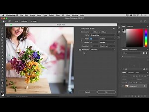 How to change the size of an image in Photoshop 2022