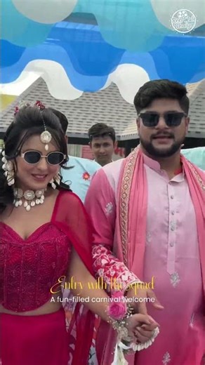 Entry with squad carnival function carnival entry