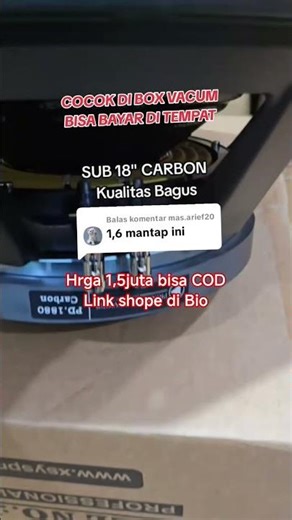 Speaker 18in PD1880 Carbon Voice coil 5in field subwoofer in vacuum box recommendation