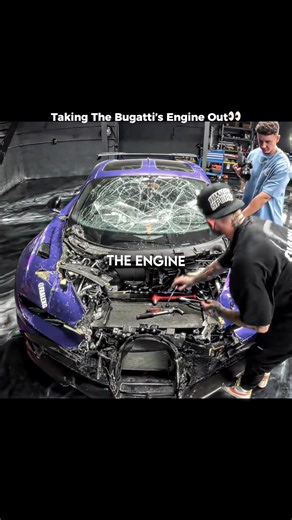 Replacing a Bugatti Engine: The Big Reveal