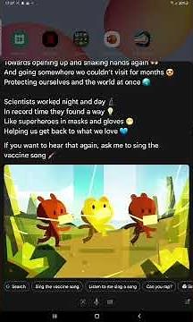 vaccine song by google