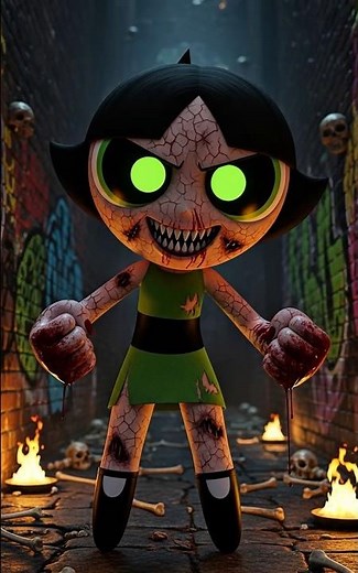 The Powerpuff Girls Scary Version 💀😱