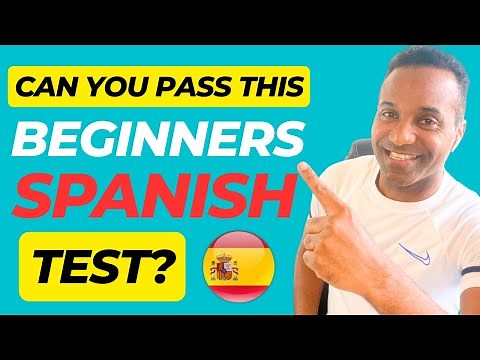 Spanish Level Test A1 | Test Your Spanish for Beginners! With Answers & Explanations