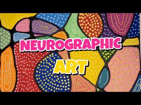 Neurographic Art with Acrylic Markers