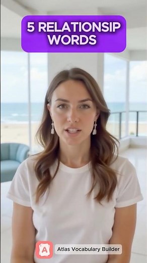 Learn 5 Relationship Words #vocabulary #vocabularybuilding #vocabularybuilder #englishvocabulary