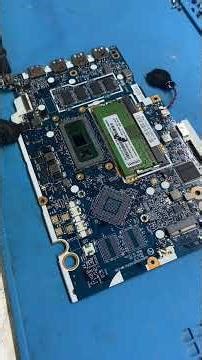 Esse Lenovo chegou aqui depois de outra assistência condenar a placa. ⚠️