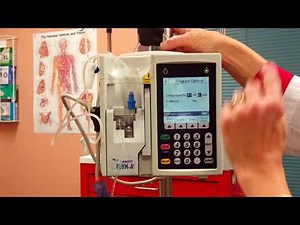 Primary Priming of IV Tubing Cont. & Secondary Pump Settings