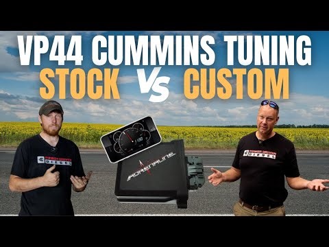 Stock vs Custom Tune on VP44 Cummins