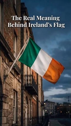 The Real Meaning Behind Ireland’s Flag 💚🤍🧡