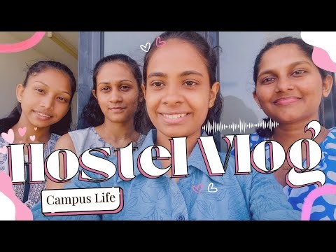 🎒Hostel Life Vlog | Trincomalee Campus එකේ දවසක් 🛏️ | A Day in My Uni Life