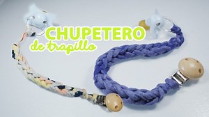 Descubre cómo tejer con ayuda de los dedos estos chupeteros. ¡Perfectos para tejer un detalle con unos futuros papás!