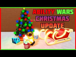 Ability Wars - All Gift Locations and how to get Festive Ability [ROBLOX AW]