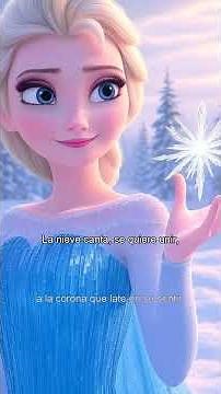 ❄️ Elsa, reina del hielo 👑 | Canción de Frozen en español para niños (Karaoke mágico)