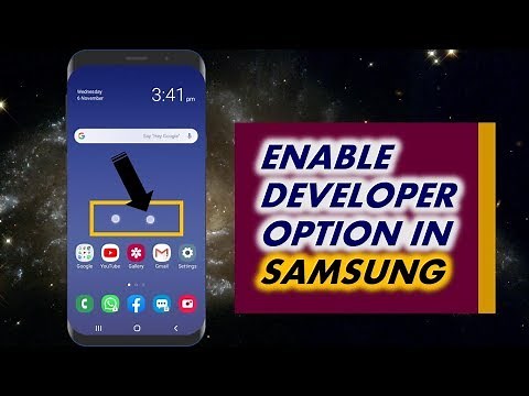 Enable Developer Option to Show Touches in Samsung