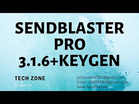 SendBlaster Pro 3.1.6+KeyGen
