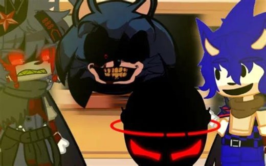 Sonic.EXE Group React To Lord X VS Auditor | Hop-Hop