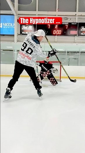 The hypnotizer… #hockey #pavelbarber