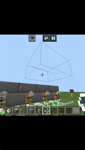 Minecraft automatic lava bridge 🌉