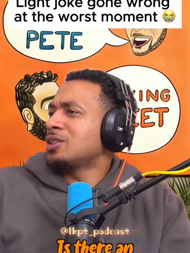 Awkward Light Joke Moment on Podcast