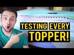Testing Amazon Mattress Toppers - BLIND TEST!