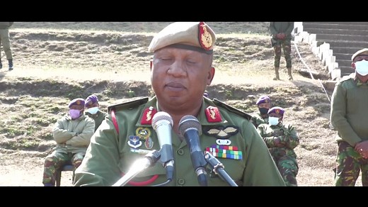 CDS Lieutenant General Mojalefa Letsoela welcomes Lesotho Defence Force Contingent | Lesotho Defence Force