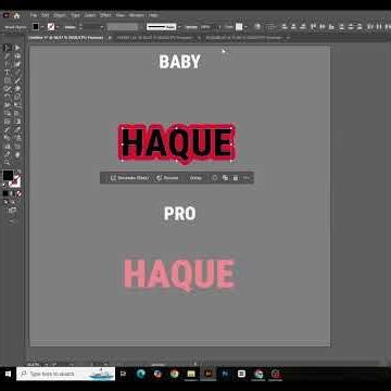 how to add text effect in adobe illustrator?