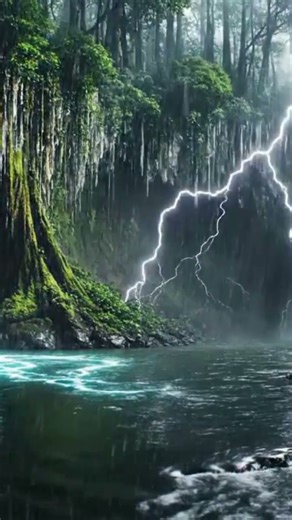 Heavy Rain & Thunderstorm Sounds for Deep Sleep, Relaxation and Stress Relief