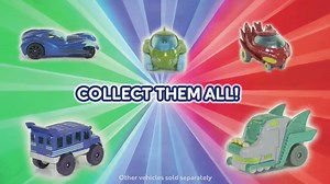 PJ Masks Die Cast Playset for 1:43 Scale Vehicles, Kids Toys for Ages 3 Up, Gifts and Presents