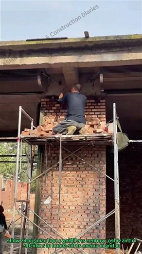Construction Work: Lifting Roof with Jacks on Whistle