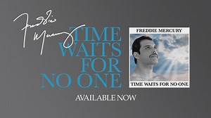 Add the new stripped down Freddie Mercury "Time Waits For No One" to your personal playlists on Apple Music today! 🆕🎶 | Freddie Mercury
