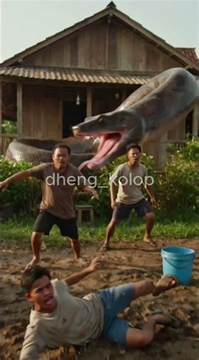 Penangkapan Ular Raksasa