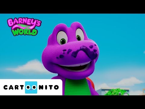 Mundo de Barney 💜 | Compilação Divertida do Barney 🦖💜 | Cartoonito | Vídeos para crianças