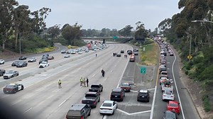 Portion of Northbound I-805 Shut Down For Hours After Officer Shoots Knife-Wielding Man: CHP